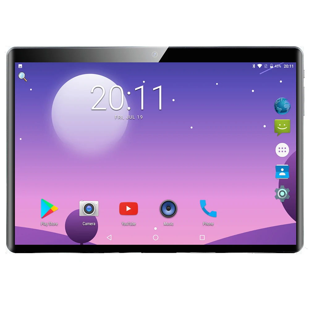 Планшет 10 дюймов четырехъядерный 32G rom android 10 дюймов планшетный ПК 4G LTE 1280*800 ips две камеры 3G sim планшет 10 10,1+ подарки