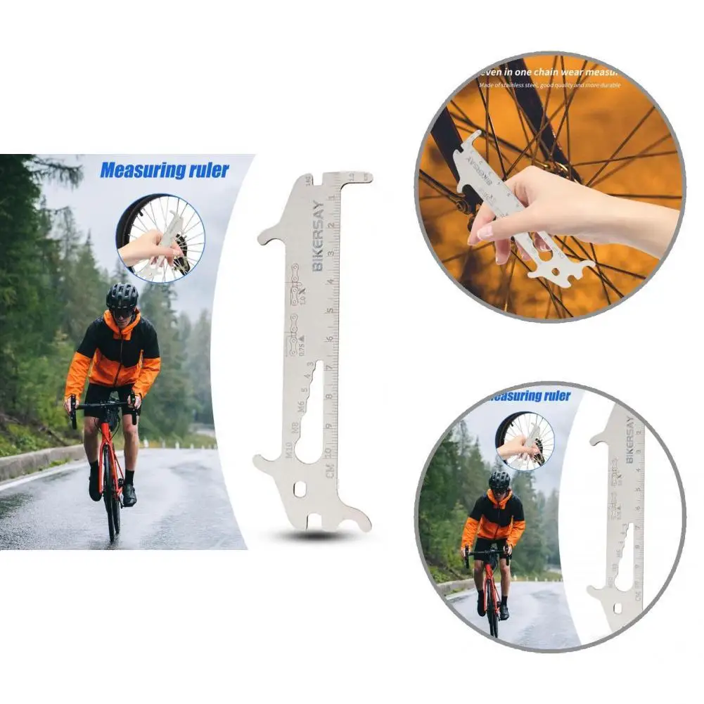 

Компактный износостойкий измеритель цепи велосипеда 7 в 1 с полированной поверхностью