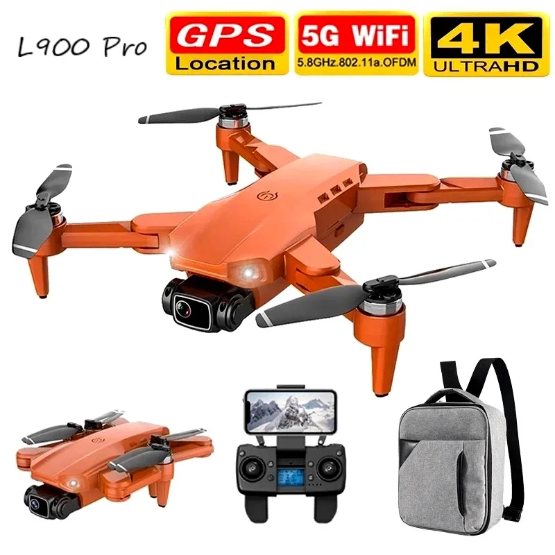 

Профессиональный Дрон L900 Pro 4K HD с двумя камерами, GPS, Wi-Fi, FPV
