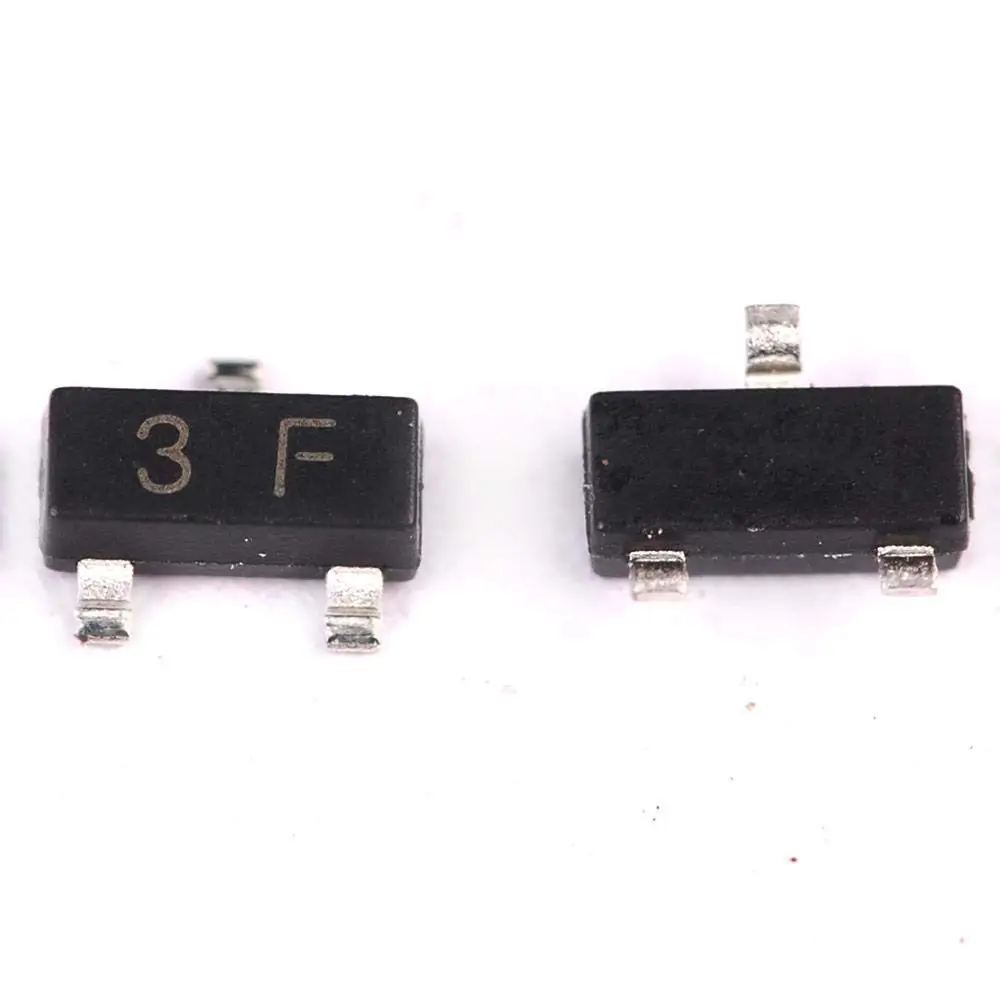 100 шт./лот BC857B BC857 SOT23 SOT SMD 23 3 3F транзистор новый оригинальный в