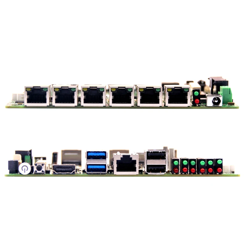 Материнская плата Haswell U Soc i3/i5/i7 DDR3 6 lan заводская цена 2019|Промышленные компьютеры и