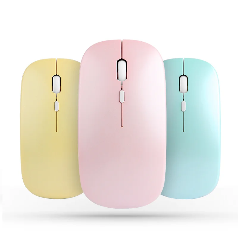 

Rechargeable Wireless Bluetooth Mouse For IPad Pro 12.9 11 2020 IPad 9.7 10.2 10.5 IPad Air 2 Mini 5 4 Tablet PC 2.4Ghz USB Mice