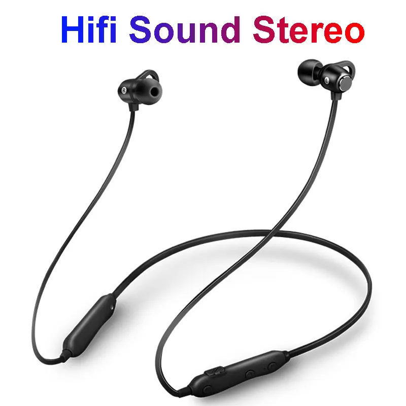 Беспроводные спортивные наушники Bluetooth 5 0 водонепроницаемые Hifi без рук стерео