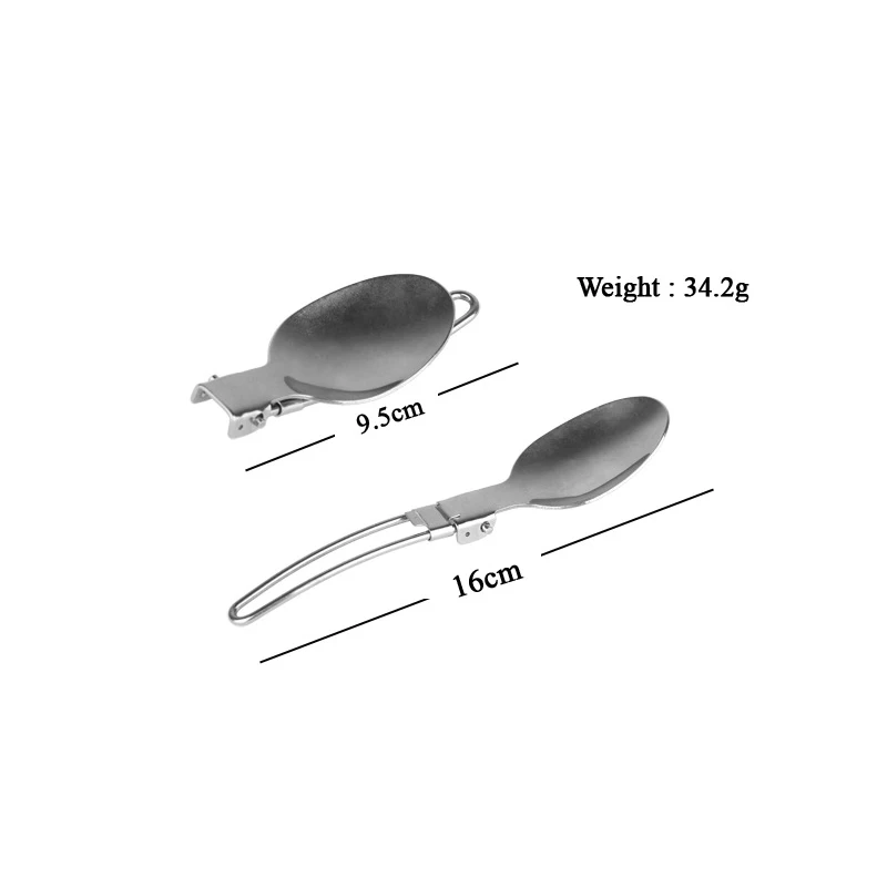 Portable Outdoor Travel Camping Picnic Stainless Utensil Set Foldable Knife/ Fork/ Spoon Cutlery Tableware | Спорт и развлечения