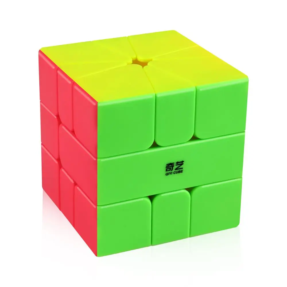 Coogam Qiyi Qifa квадрат-1 куб SQ1 магический Stickerless qiyi скоростной квадрат-один кубик формы