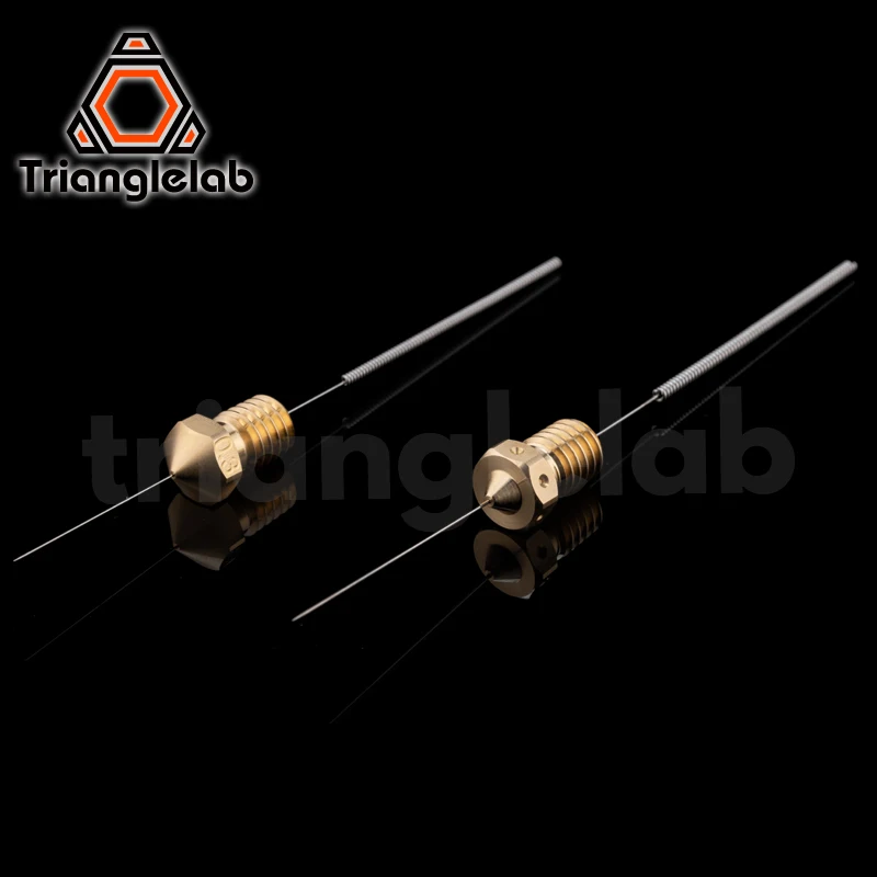 Очищающая игла Trianglelab из нержавеющей стали 0 25 мм 35 часть сверла для Unblock V6 сопло MK8