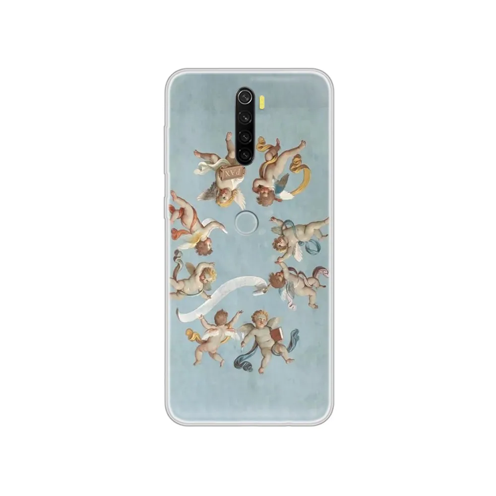Da Vinci эстетический Ренессанс 3D мягкий прозрачный чехол для задней панели