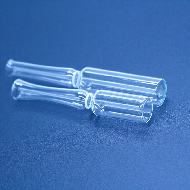 Прозрачная женская 2 мл легко ломающаяся белая баночка для розлива