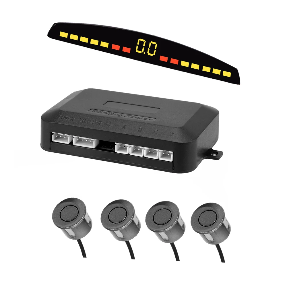 Парктроник автомобильный 12 В датчик парковки система контроля расстояния PDC