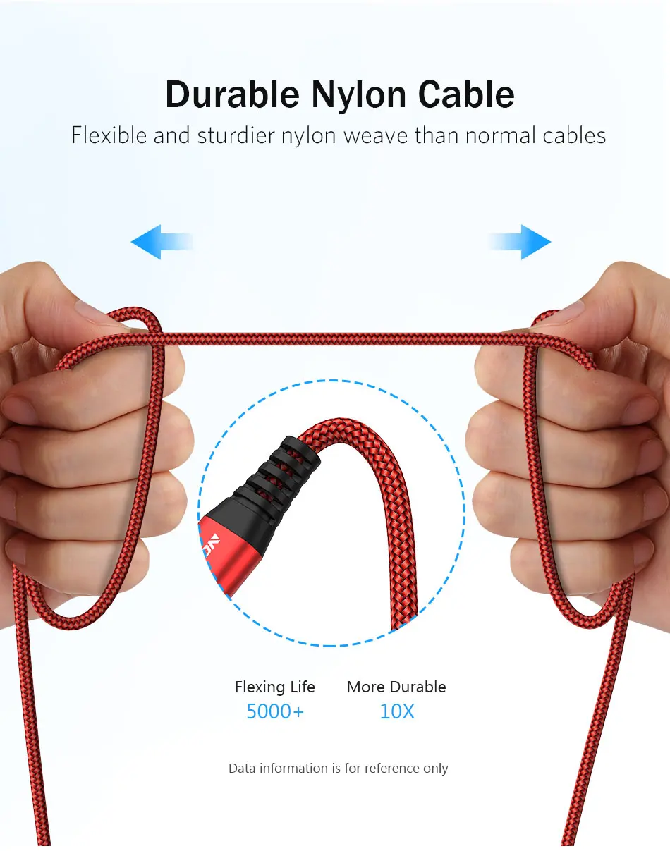 USLION 3A usb type C кабель для samsung S10 S9 S8 Быстрая зарядка type-C Телефон зарядный провод USB C кабель для Xiaomi mi9 Redmi note 7
