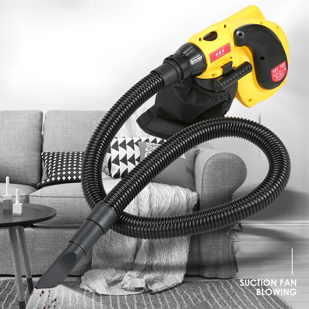 Anjieshun multi-function portable electric blower computer car dust collector outdoor cleaner with suction head and bag | Инструменты