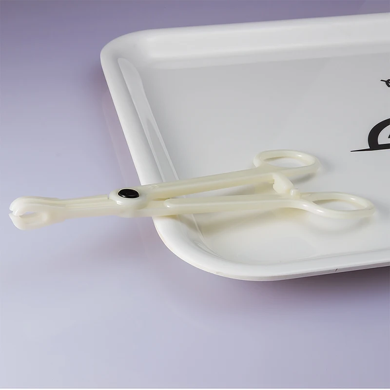 Акриловый зажим для пирсинга 1 шт. профессиональные одноразовые плоскогубцы