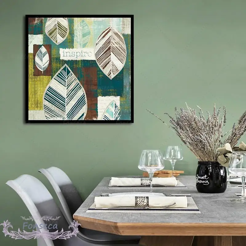 Квадратный постер в китайском стиле весенняя птица цветок вишни холст живопись