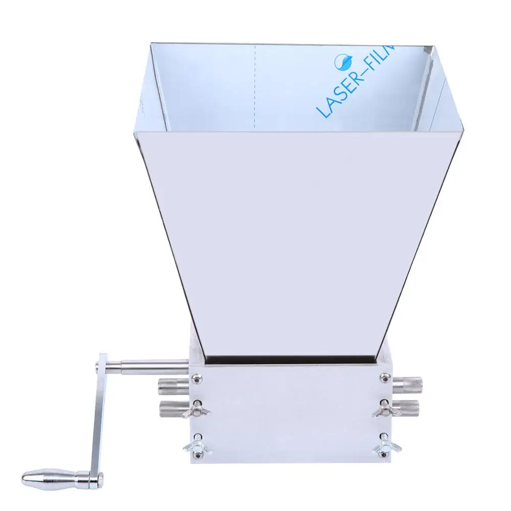 3 роликовая зерновая мельница из нержавеющей стали ячменная дробилка для солода