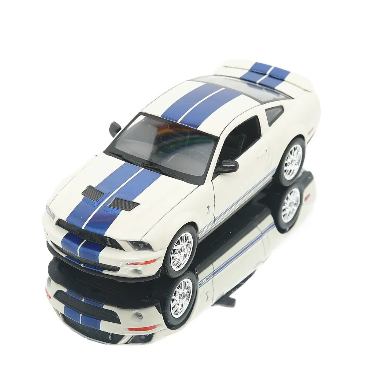 

WELLY 1:24 2007 Shelby Cobra GT500 Alloy Diecast Car Model Toy Collection Xmas Gift