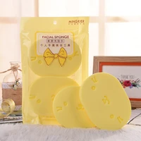 2pcs sponge puff soft facial cleansing face makeup wash pad cleaning pro sponge puff new random color exfoliator cosmetic tool