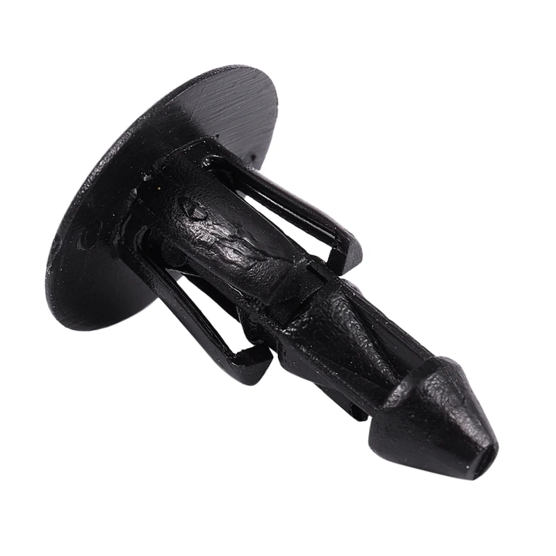 

7mm Hole Plastic Rivets Fastener Auto Car Fender Bumper Push Clips 100 Pcs