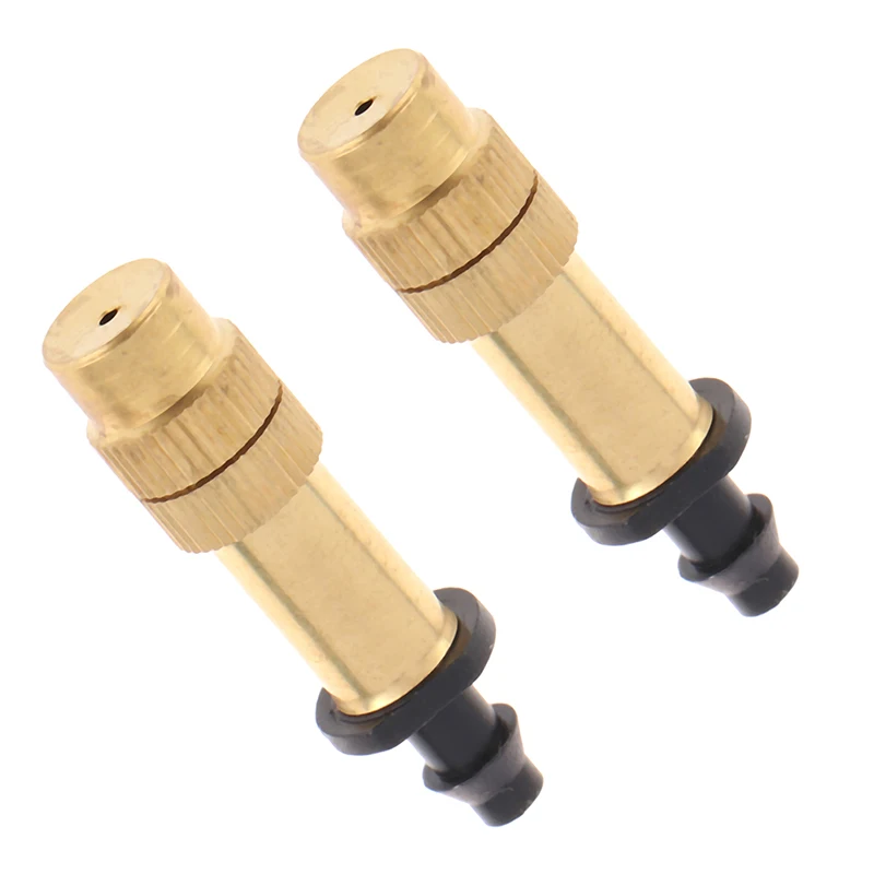 

1 шт. Регулируемая микро капельная Оросительная запотевающая латунная насадка садовые распылители охлаждающие детали