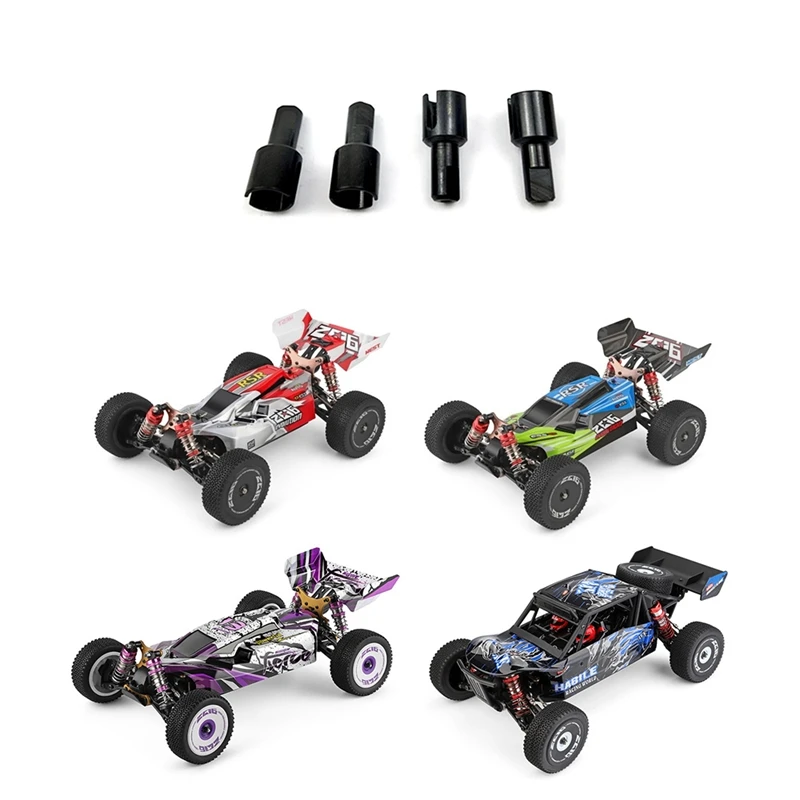 

2 Set for Wltoys 144001 124019 124018 RC Car Upgrades Parts Accessories, Metal Differential Cup & Dog Bone Drive Shaft