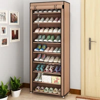 multi layer assembled shoe rack dust proof shoe cabinet shoes stand dormitory storage shelf organizer living room home furniture