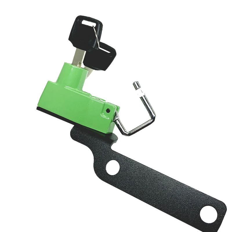 Комплект замков для мотоциклетного шлема 6 цветов противокражная защита