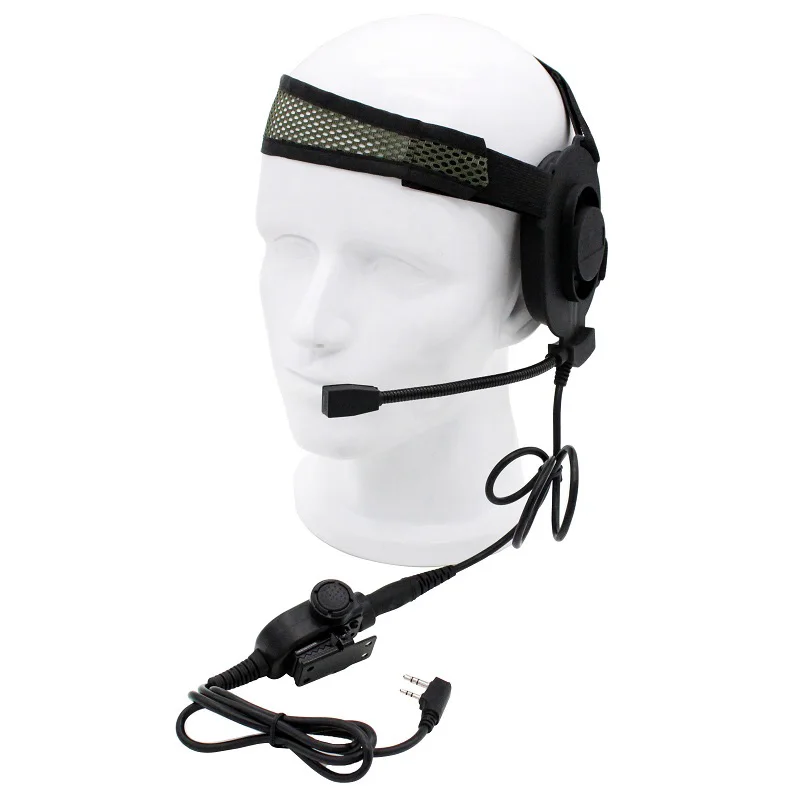 Z Tactical Bowman Elite II Гарнитура с кнопкой PTT для BaoFeng UV-5R UV-82 BF-F8HP Retevis H777 KD-C1 TH-UV8000D двухстороннее радио - Цвет: with Silynx PTT