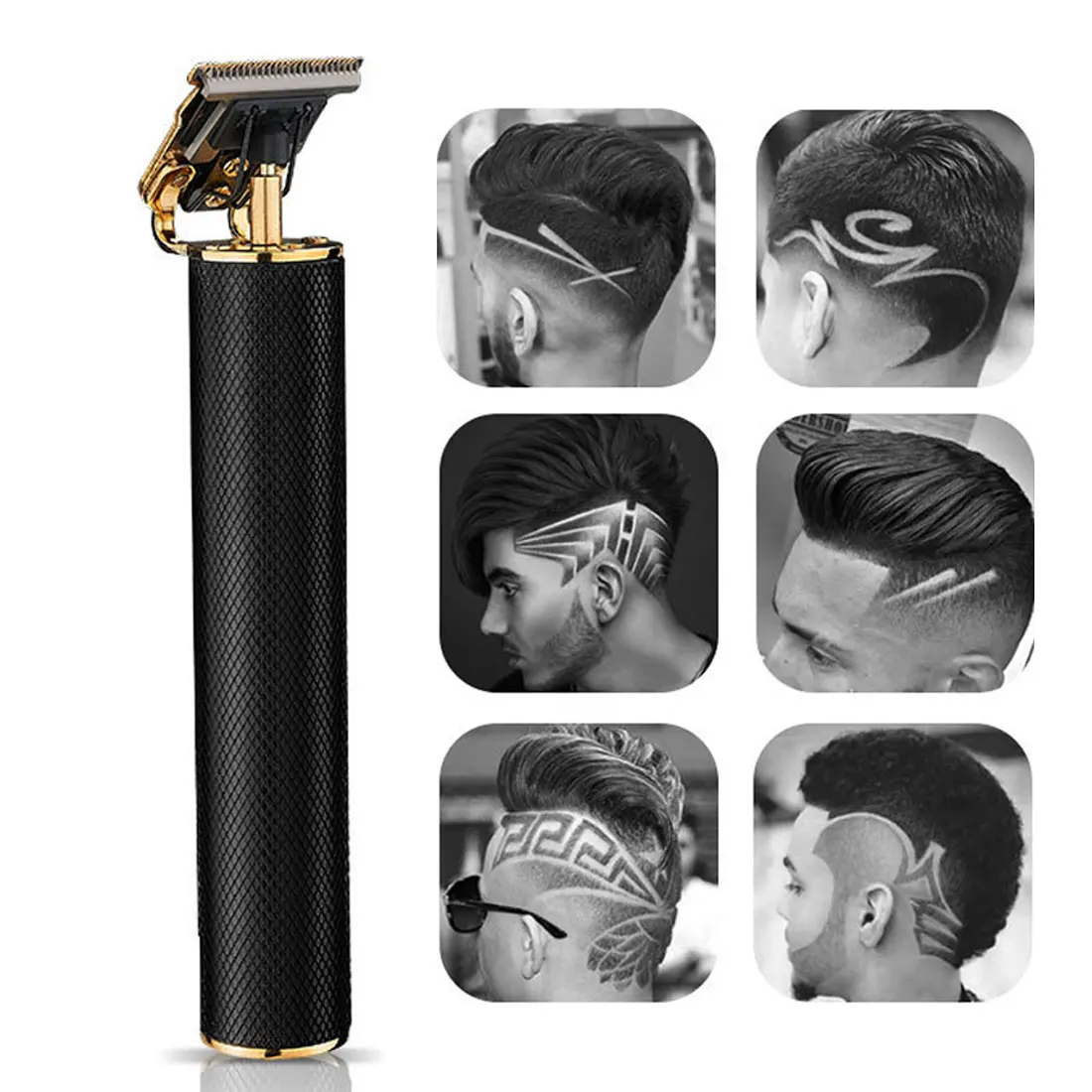 

Hair Clippers Rechargeable Cordless Trimmer 0mm Baldheaded USB Charging Hair Clipper Finish Hair Styling Cutting Machine Men