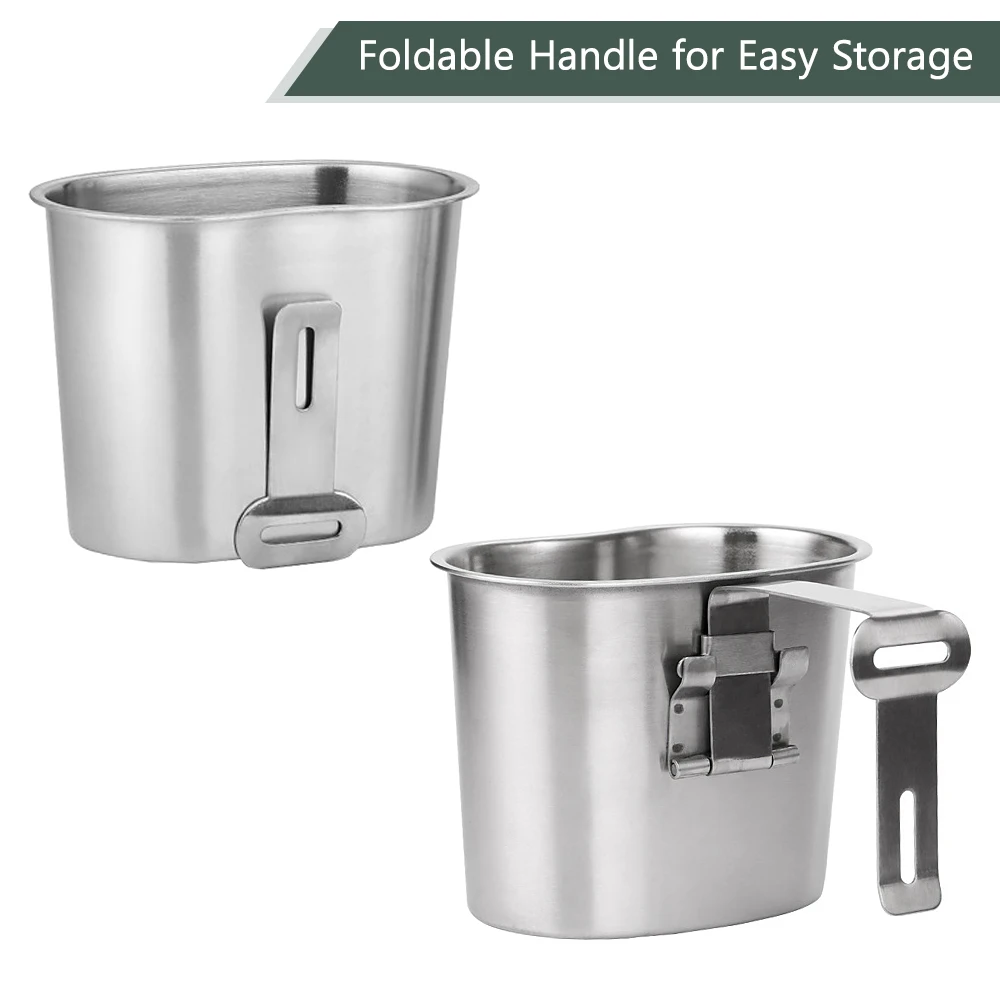 Открытый 2 в 1 1000 мл бутылка для воды из нержавеющей стали 600 ланч бокс Военная