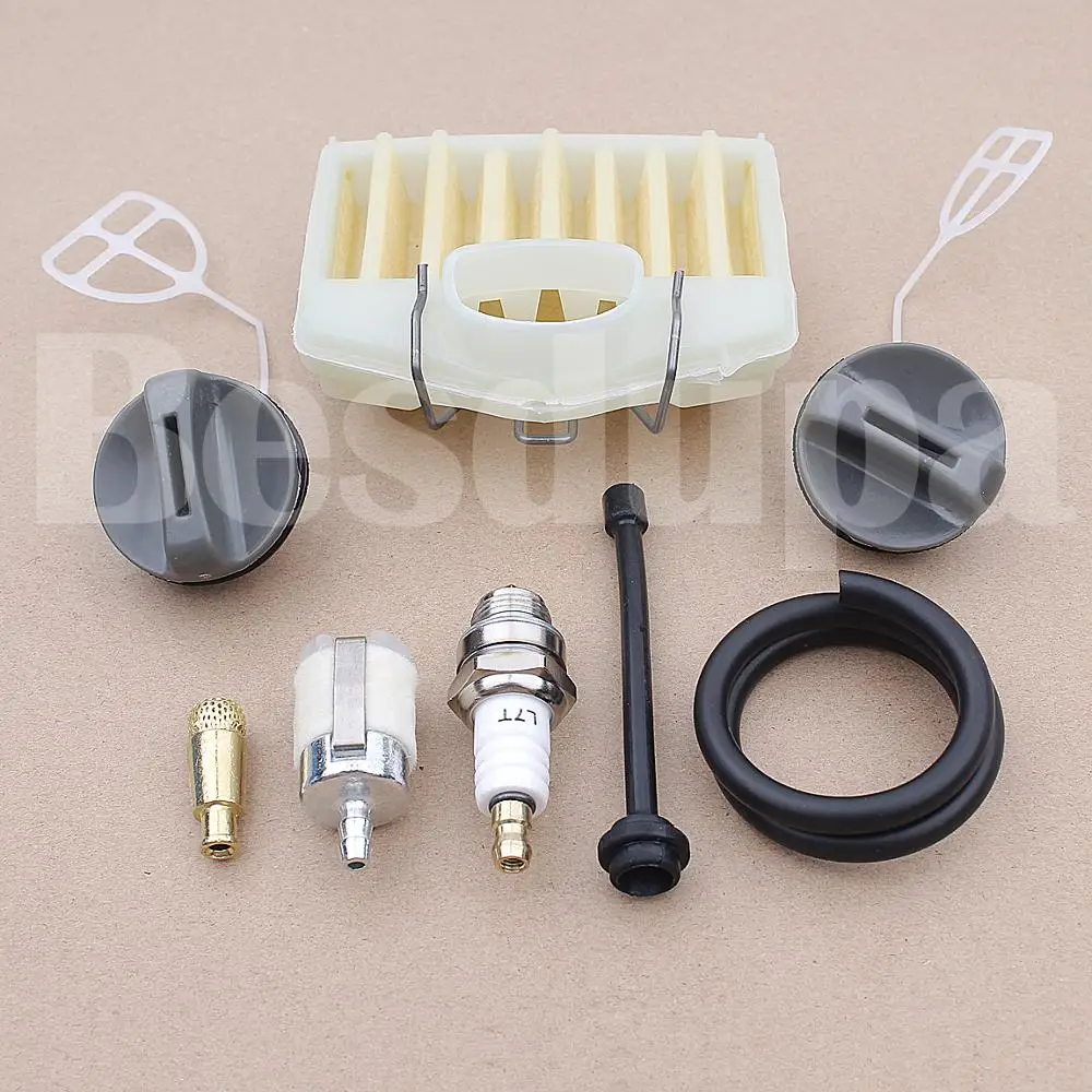 Воздушный фильтр w топливный масляный колпачок комплект для Husqvarna 365 362 372 371