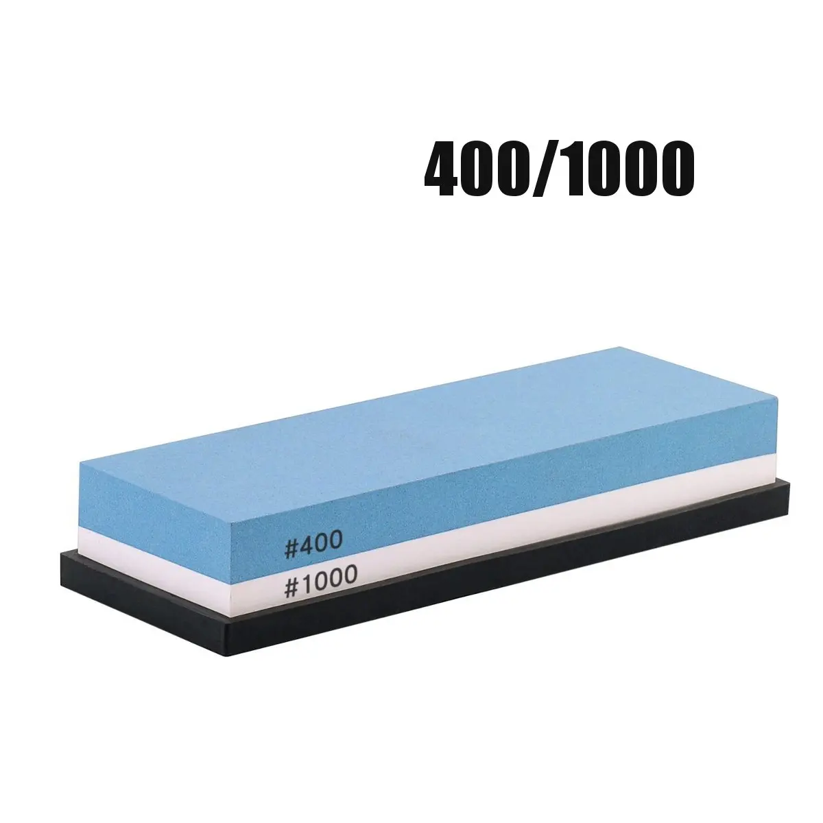 B 400/1000+ 3000/8000/400/1000 точильный камень точилка для ножей, точильный камень хонингование Oilstone водяные камни с держателем основания - Цвет: B
