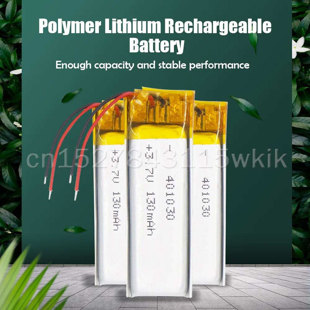 401030 3 7 V 130mAh литиевая полимерная аккумуляторная батарея для GPS MP3 MP4 MP5 Toy Bluetooth