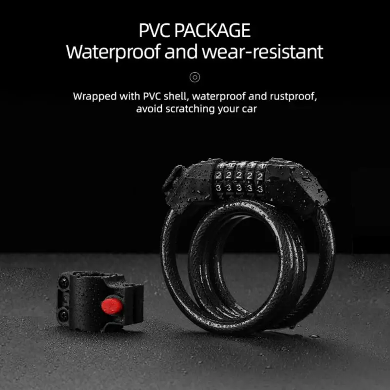 5-Разрядный Пароль замок для велосипеда Комбинации номер кода MTB велосипедные 1200