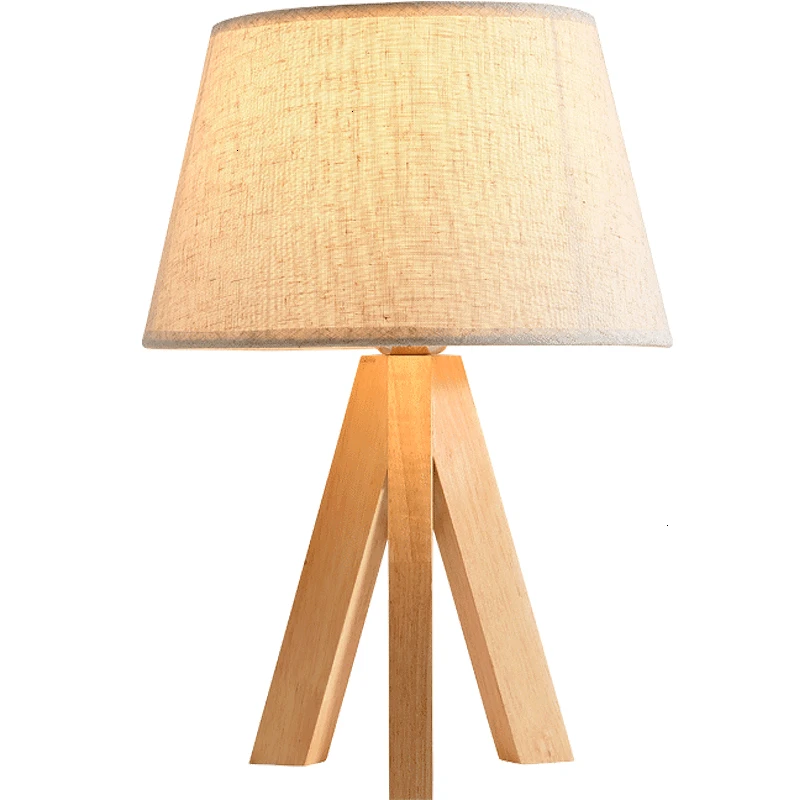 Скандинавский шкаф для спальни настольная лампа дешевая твердая древесина