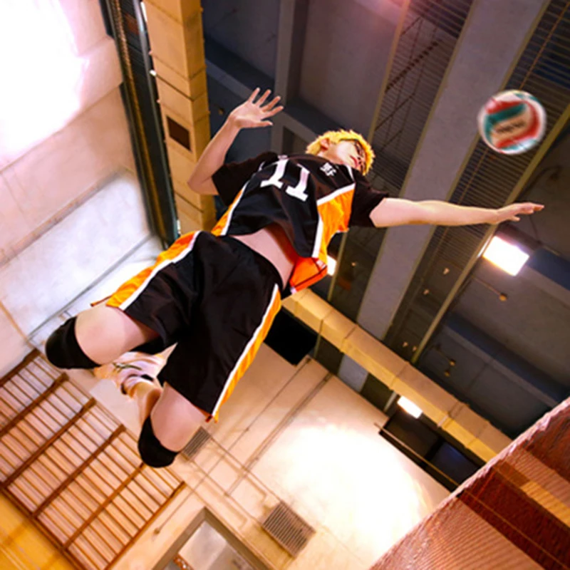 Haikyuu Cosplay Костюм Аниме Karasuno старшая школа Тадаси Ямагучи волейбольная Клубная