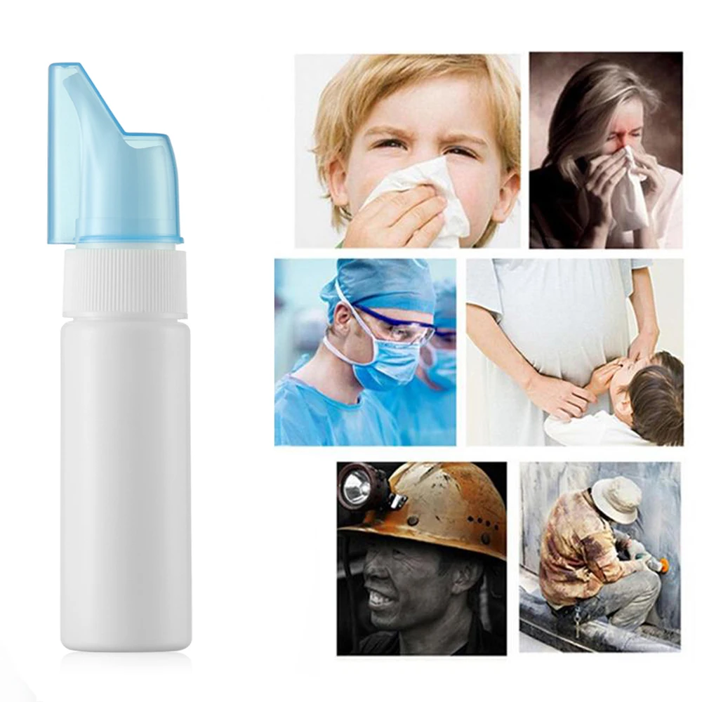 Портативный назальный распылитель для умывания противоаллергический