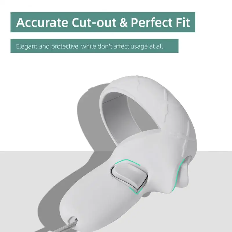 

Protection Cover For Oculus Quest 2 Vr Touch Controller Handle Grip Case Silicone Protective Sleeve For Quest2 VR Accessories