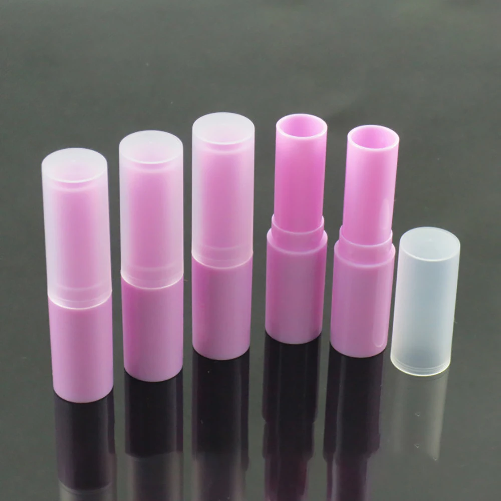 Purple DIY Lip Balm Containers 4g, High Quality Empty Cosmetic Containers Lip Balm Container