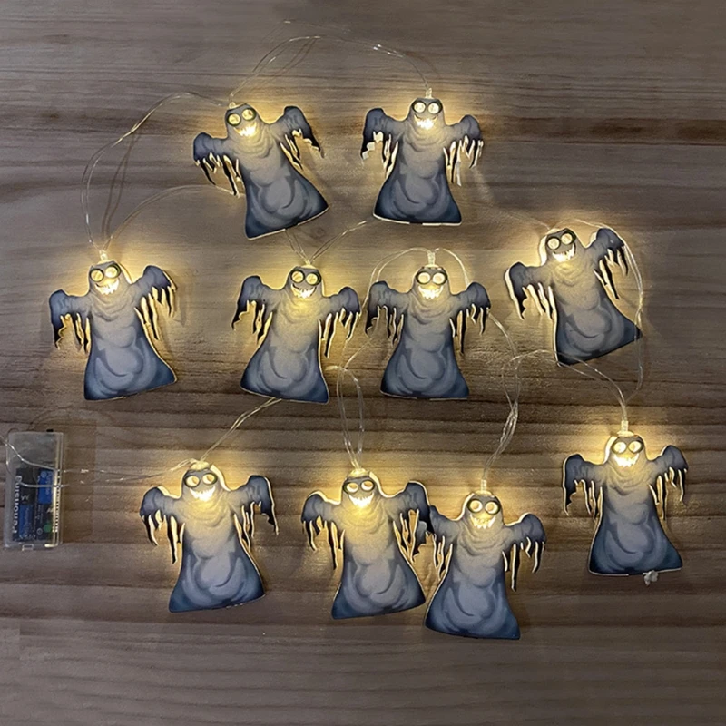 

Halloween String Lamp Batteries Powered Suitable for Indoor and Outdoor Halloween Decorations Halloween Light Waterproof