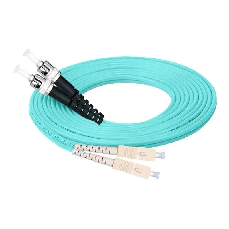 

5PCS/lot SC/UPC-ST/UPC Fiber Optic Patch Cord MultiMode OM3 Optical Cable MM Multimode Duplex Fiber Optic Jumper Patch Cord FTTH