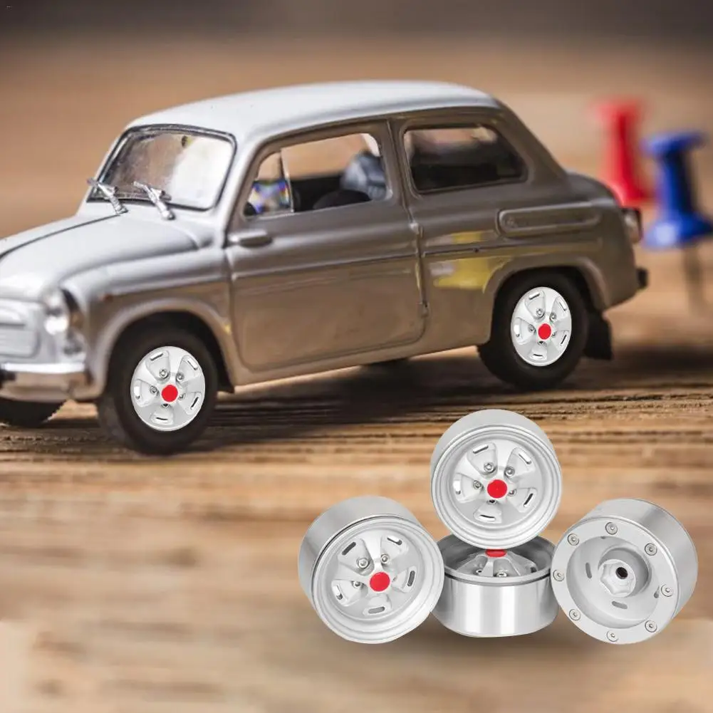 Колесные диски 1 9 из алюминиевого сплава для 1/10 RC Crawler Axial SCX10 II 90046 Traxxas TRX4 D90 4 шт. |