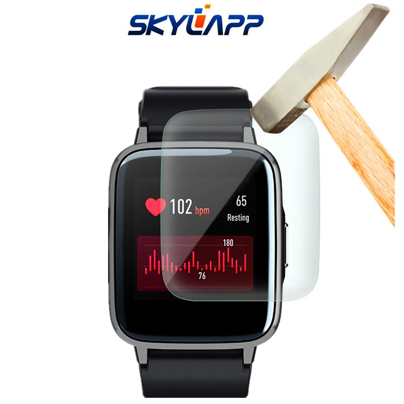 

Закаленное защитное стекло для смарт-часов Haylou LS01 HD, 3 шт.