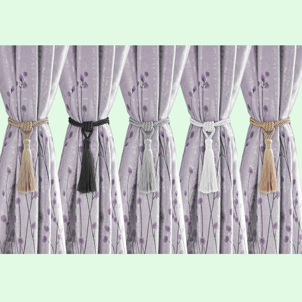 1 шт. декоративные зажимы для штор с кисточками|Декоративные аксессуары штор| |