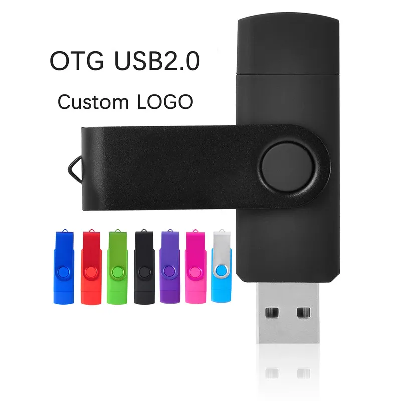 Флеш накопитель OTG USB 128 с логотипом на заказ флеш 4 ГБ 8 16 32 флешка|USB