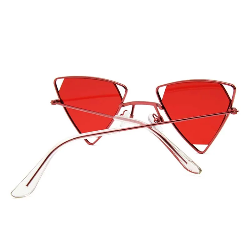 Мужские/Женские Треугольные солнцезащитные очки RBRARE в стиле ретро винтажные