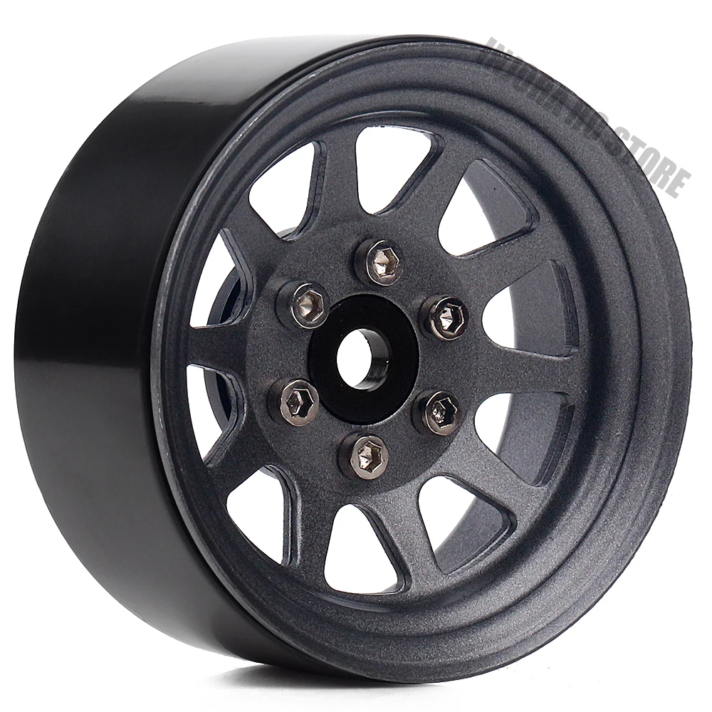 4 шт./компл. колеса из металлического сплава 10 спиц 1 9 &quotBEADLOCK диски для 1/10 RC Rock Car