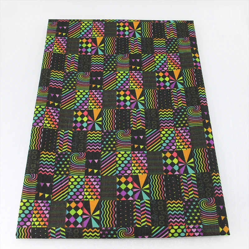 Единорог Радуга из хлопково полиэстеровой ткани с принтом FabricTissue швейная