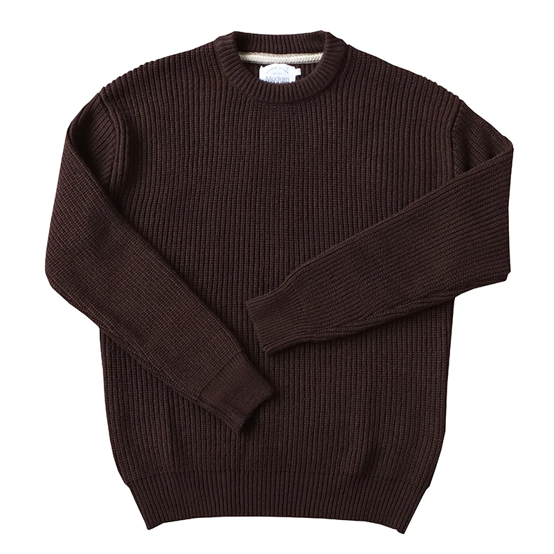 Autumn Winter Authentic Sweater Men s 100% Casual Loose O-neck Long-Sleeved Knitted Pullover Men s Knitted Base Sweater