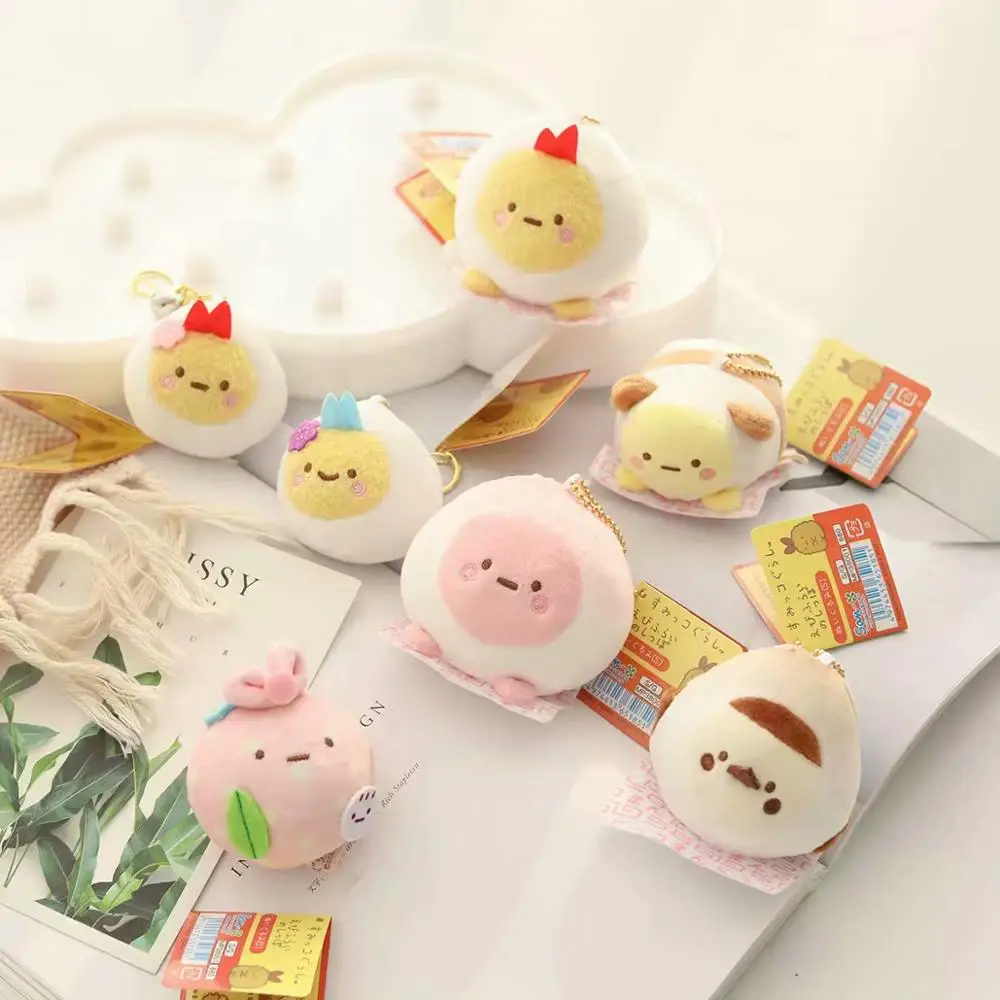 1 шт. мультяшный Sumikko Gurashi bell фрукты китайская кухня симпатичная сумка xiaolong