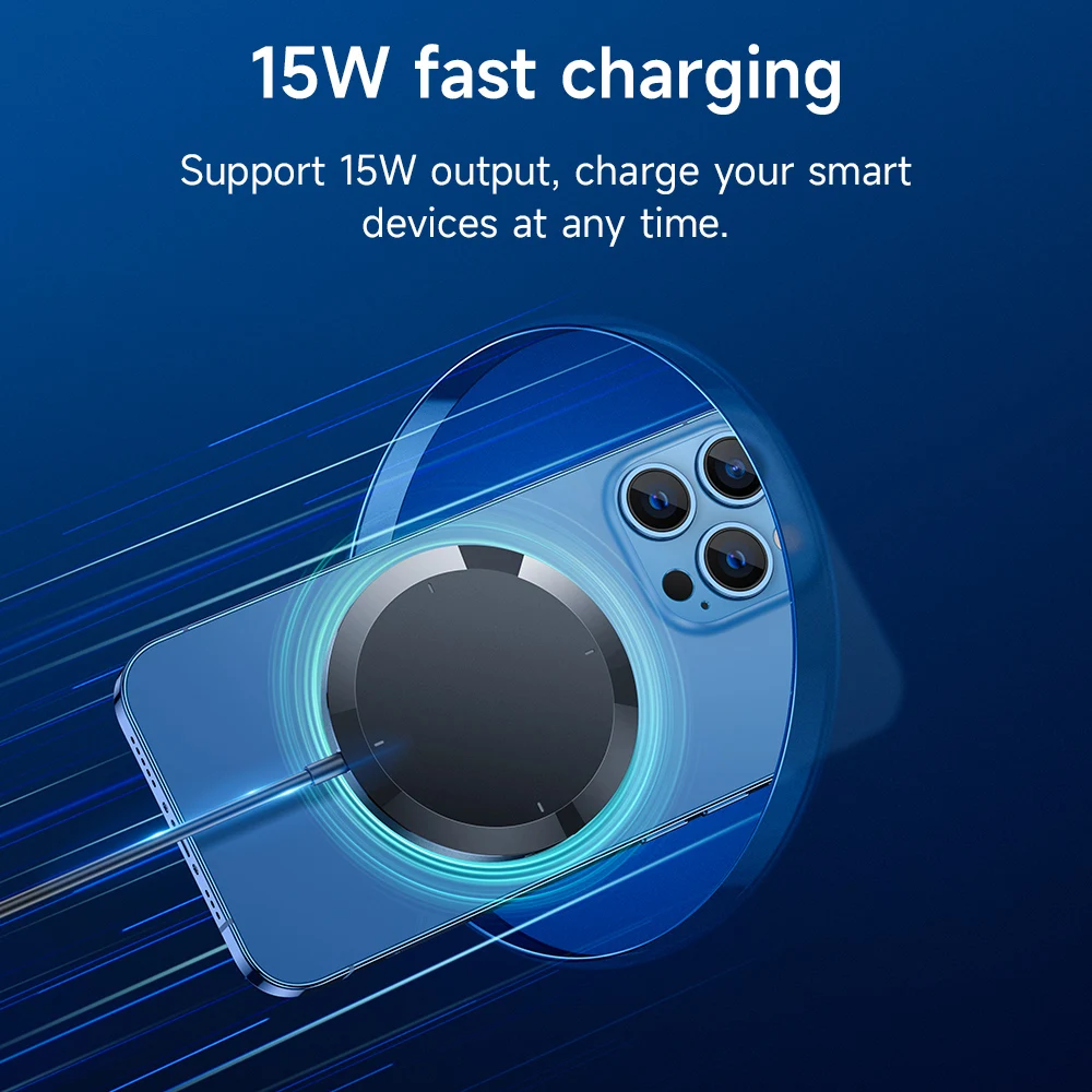 hoco 2in1 magnetic wireless car charger mount for iphone 13 12 pro max 12 13 15w magnetic fast charging airvent car phone holder free global shipping