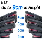 Обувь, увеличивающая рост, на 3-9 см, с подушкой, увеличивающей рост, с регулируемым вырезом, на каблуке, с подтяжками, спортивная обувь, женская и мужская обувь, унисекс